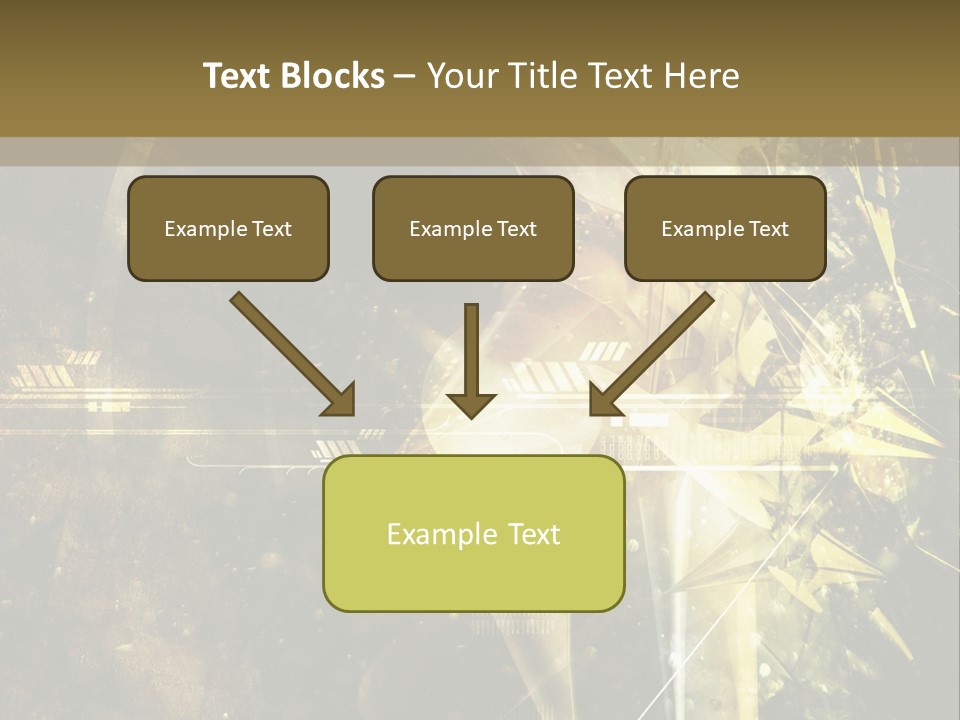 Abstract Compound Line PowerPoint Template