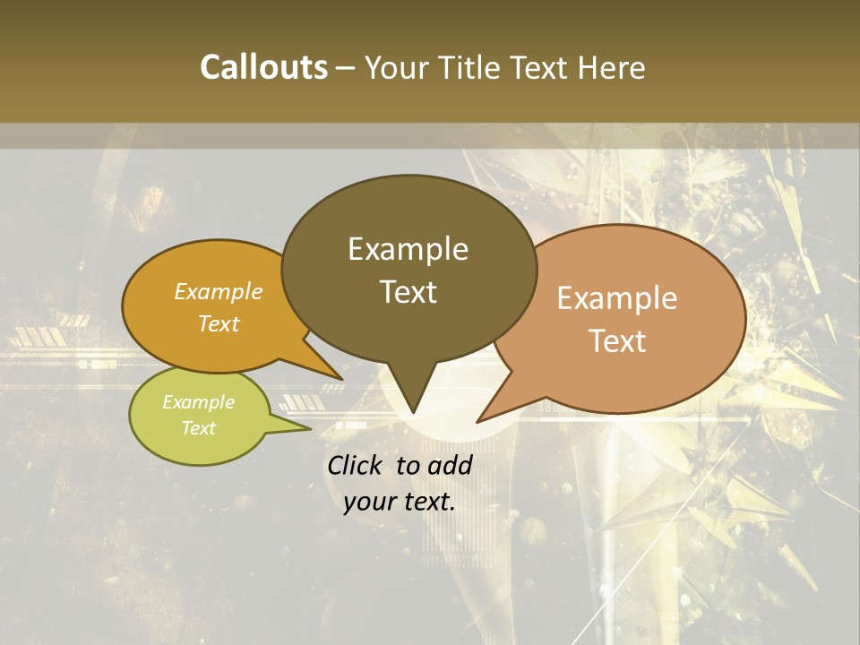 Abstract Compound Line PowerPoint Template