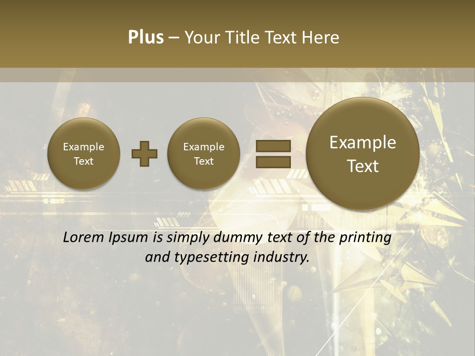 Abstract Compound Line PowerPoint Template