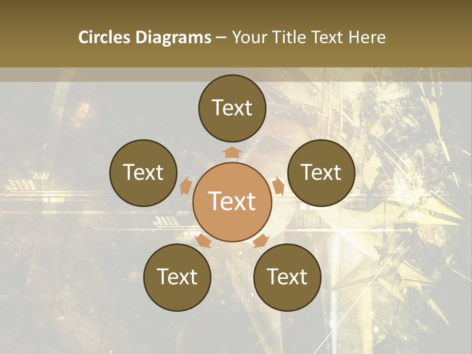 Abstract Compound Line PowerPoint Template