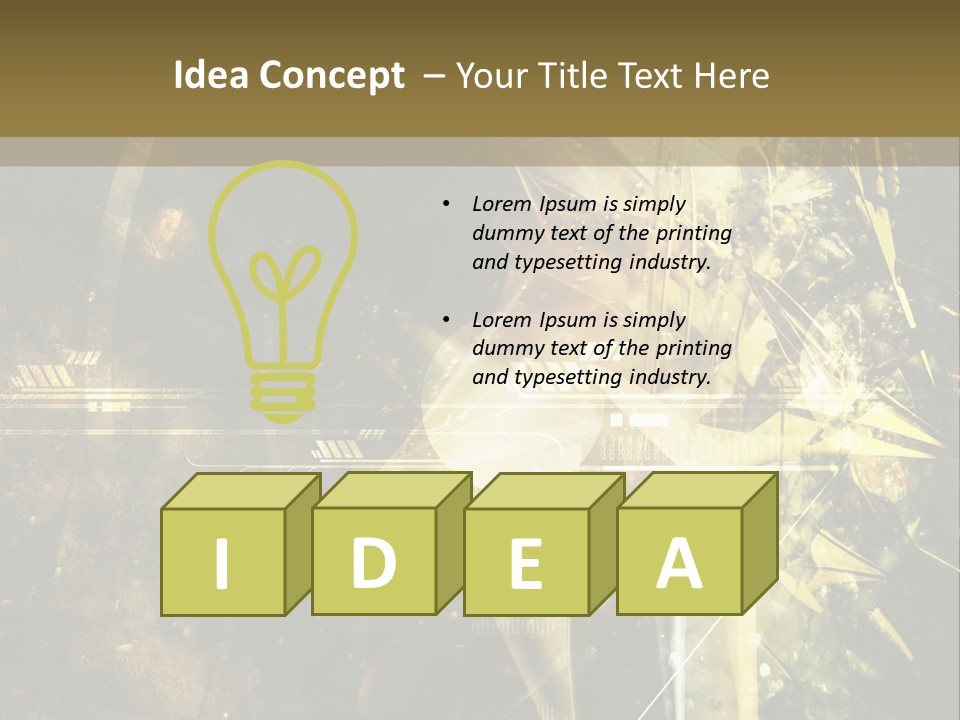 Abstract Compound Line PowerPoint Template