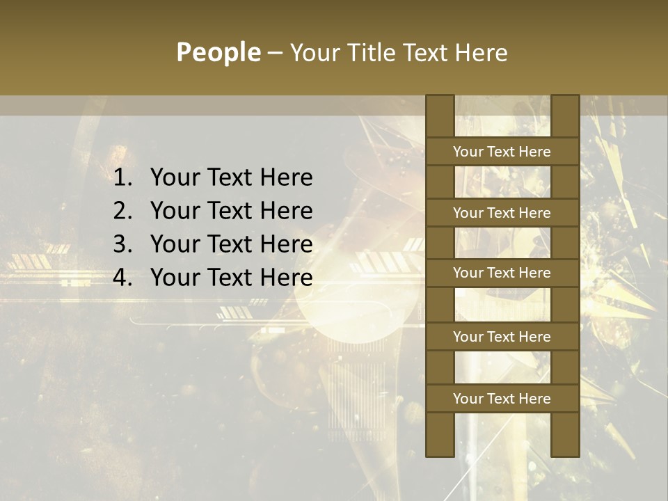 Abstract Compound Line PowerPoint Template