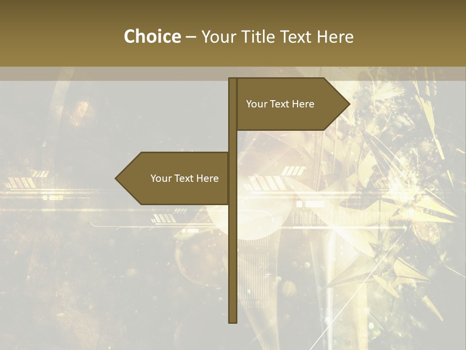 Abstract Compound Line PowerPoint Template