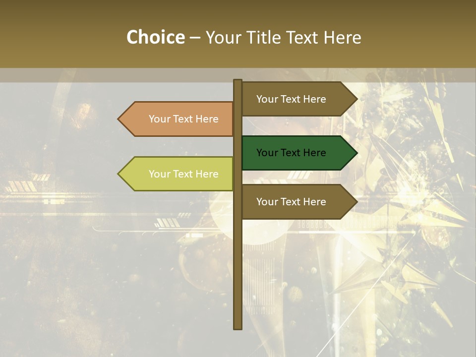 Abstract Compound Line PowerPoint Template