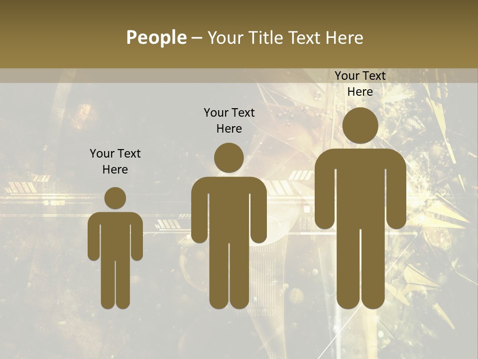 Abstract Compound Line PowerPoint Template