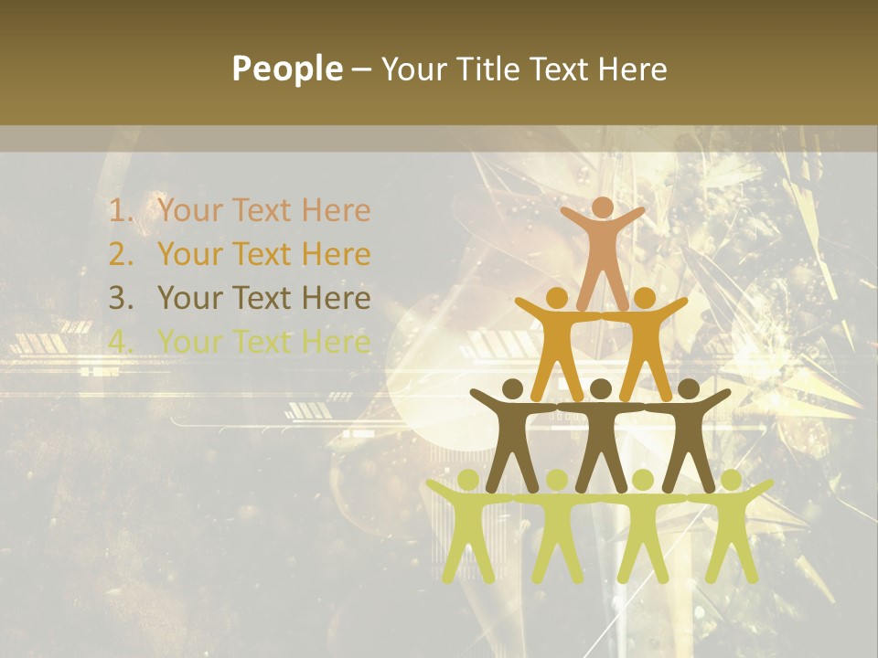 Abstract Compound Line PowerPoint Template