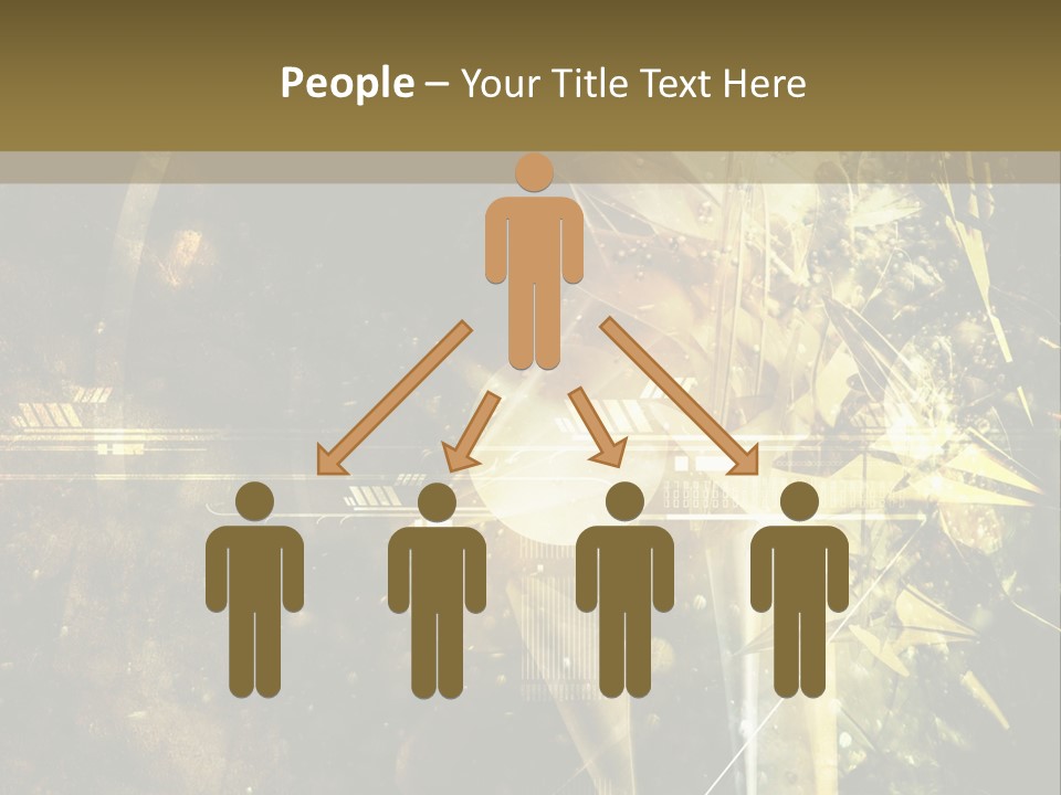 Abstract Compound Line PowerPoint Template