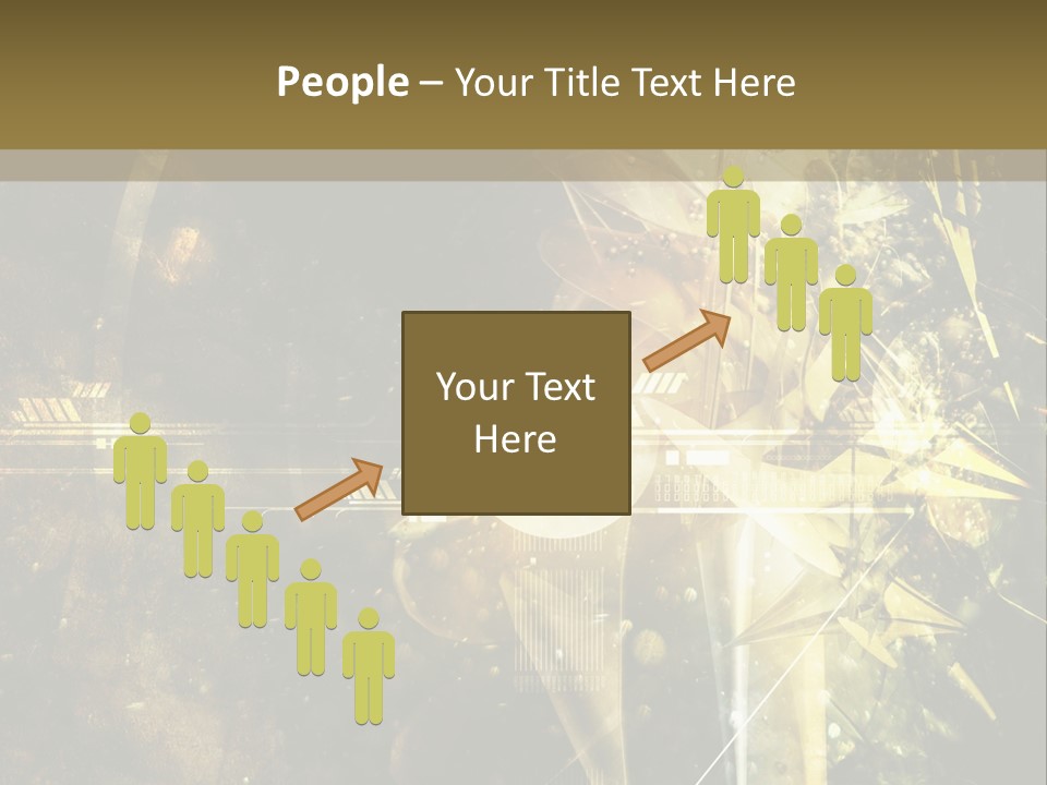 Abstract Compound Line PowerPoint Template