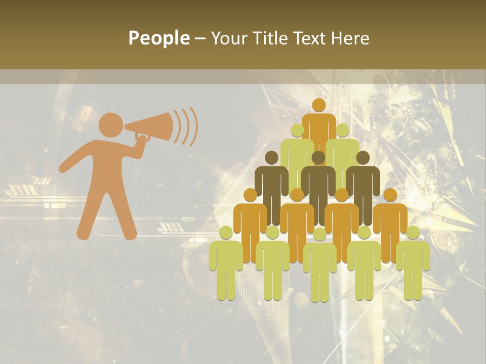 Abstract Compound Line PowerPoint Template