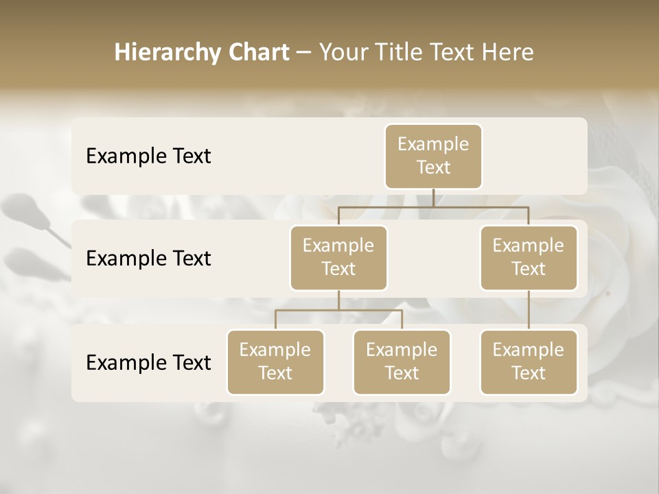 Two White Roses On A White Background Powerpoint Template PowerPoint Template