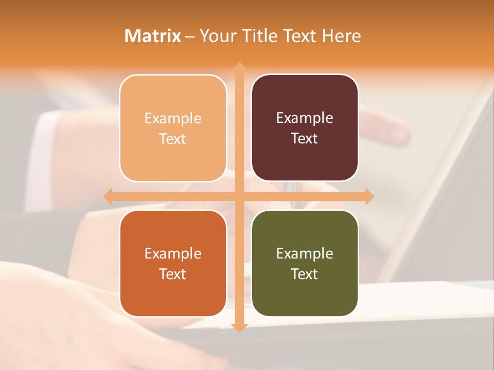 Modern Determination Support PowerPoint Template