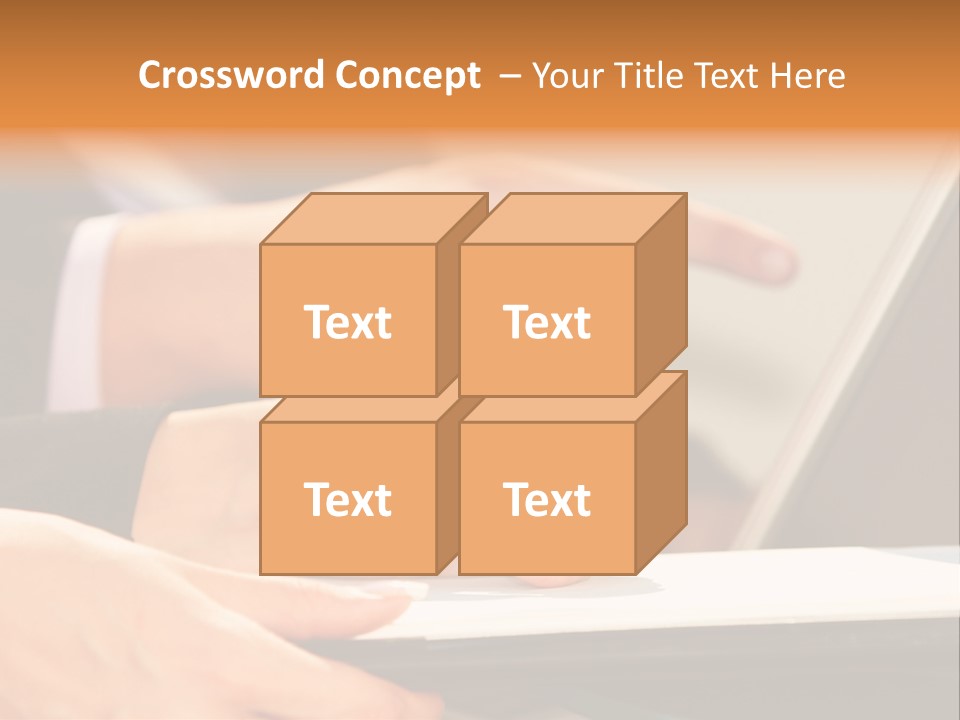 Modern Determination Support PowerPoint Template