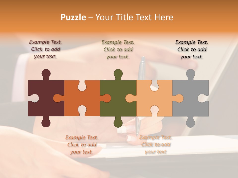 Modern Determination Support PowerPoint Template