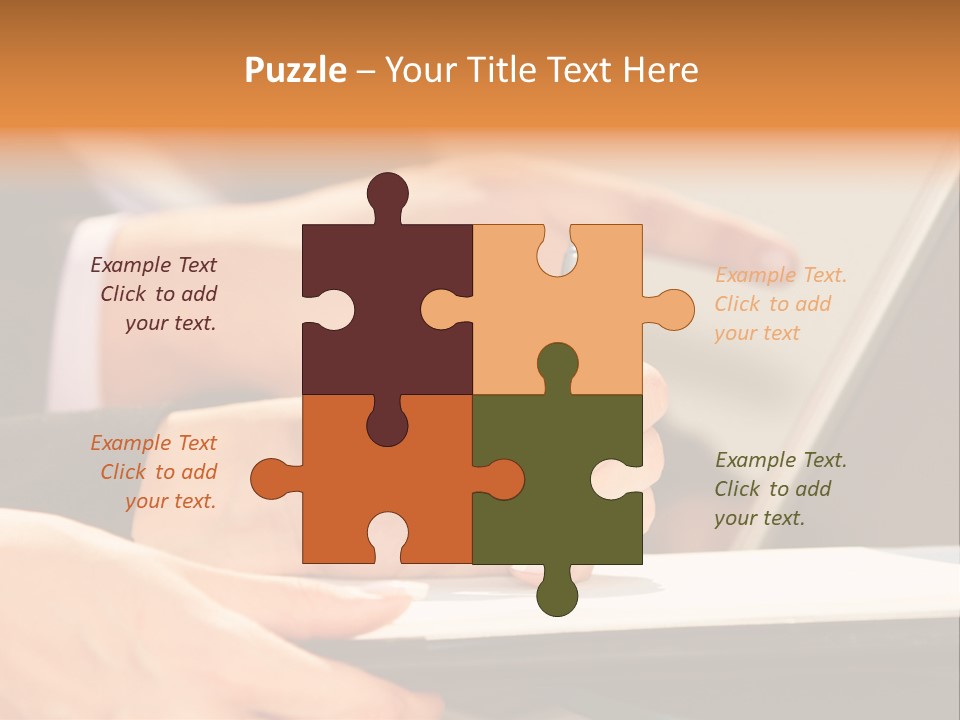 Modern Determination Support PowerPoint Template