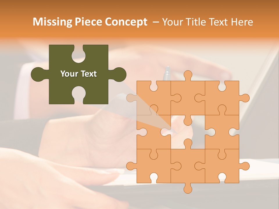 Modern Determination Support PowerPoint Template