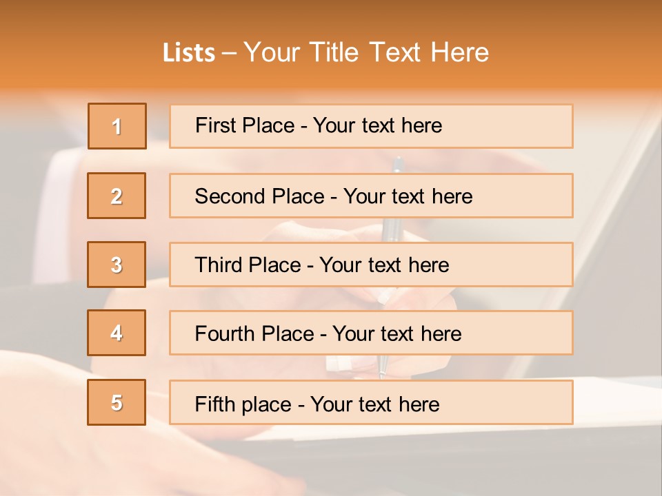Modern Determination Support PowerPoint Template