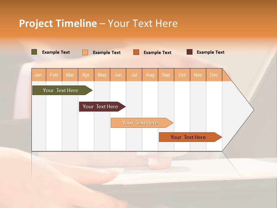 Modern Determination Support PowerPoint Template