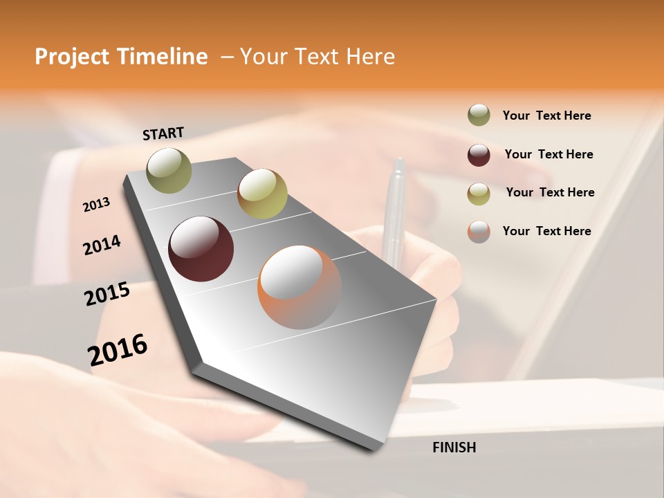 Modern Determination Support PowerPoint Template