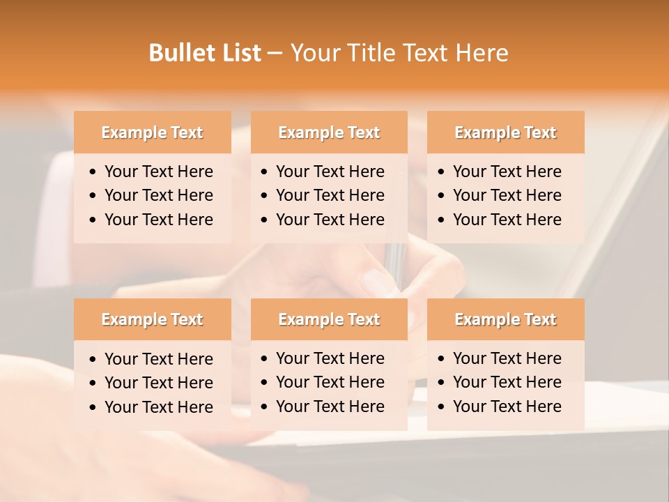 Modern Determination Support PowerPoint Template