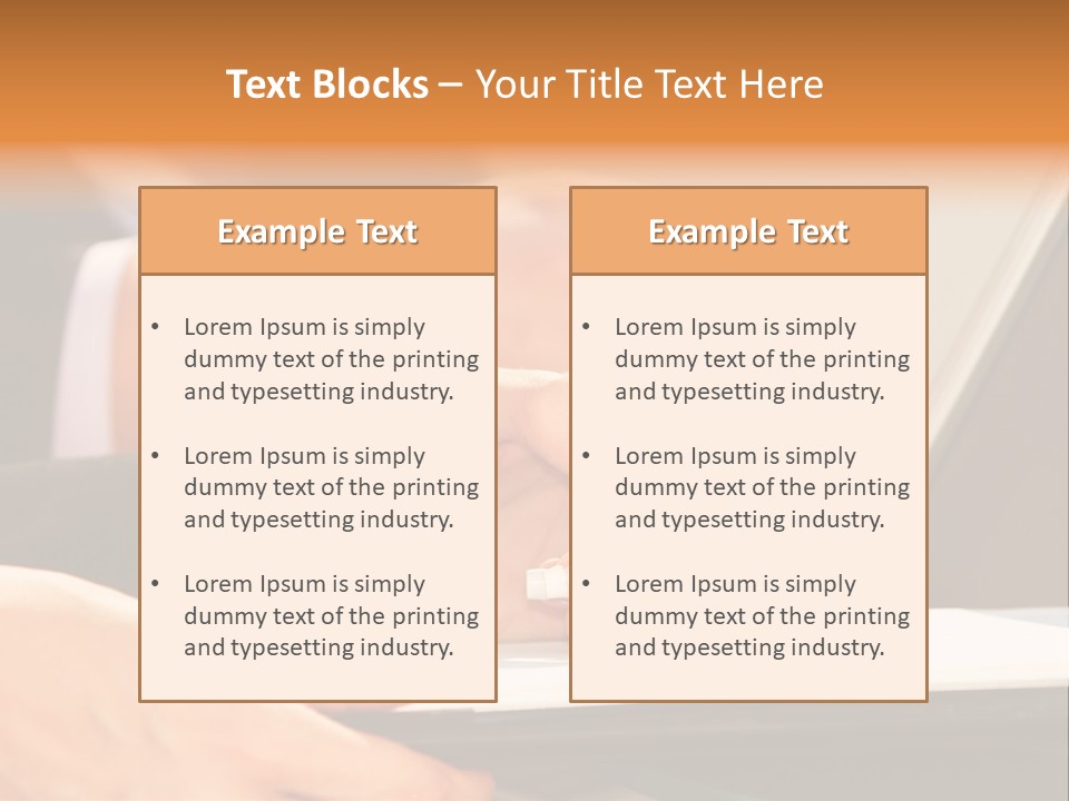 Modern Determination Support PowerPoint Template