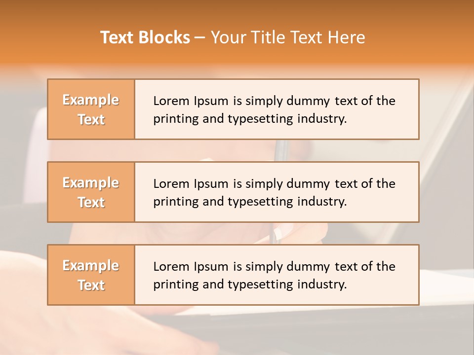 Modern Determination Support PowerPoint Template