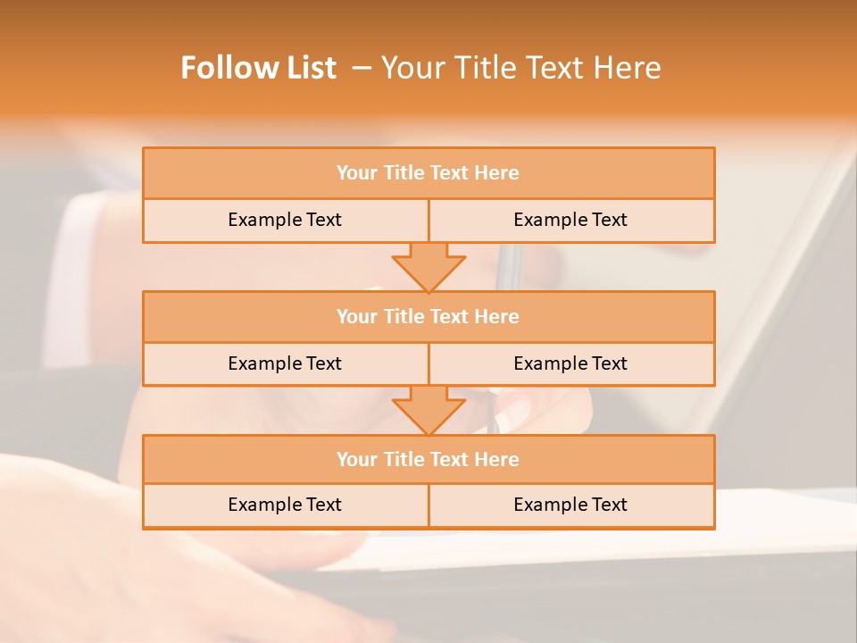 Modern Determination Support PowerPoint Template