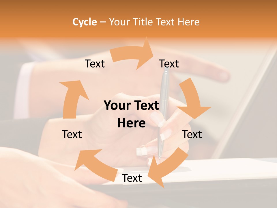 Modern Determination Support PowerPoint Template