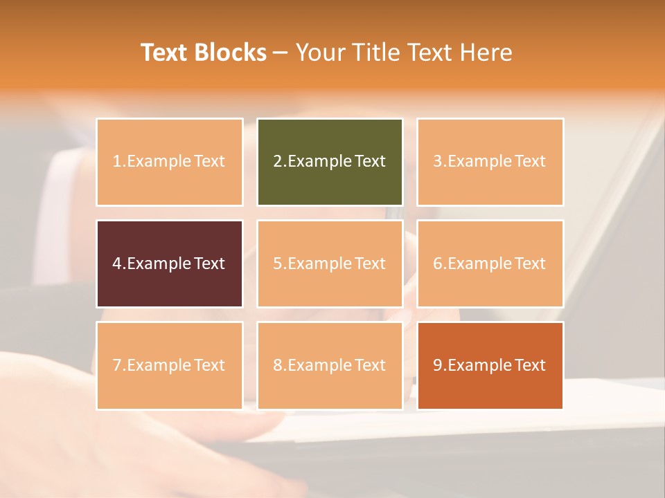 Modern Determination Support PowerPoint Template