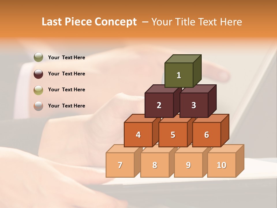 Modern Determination Support PowerPoint Template
