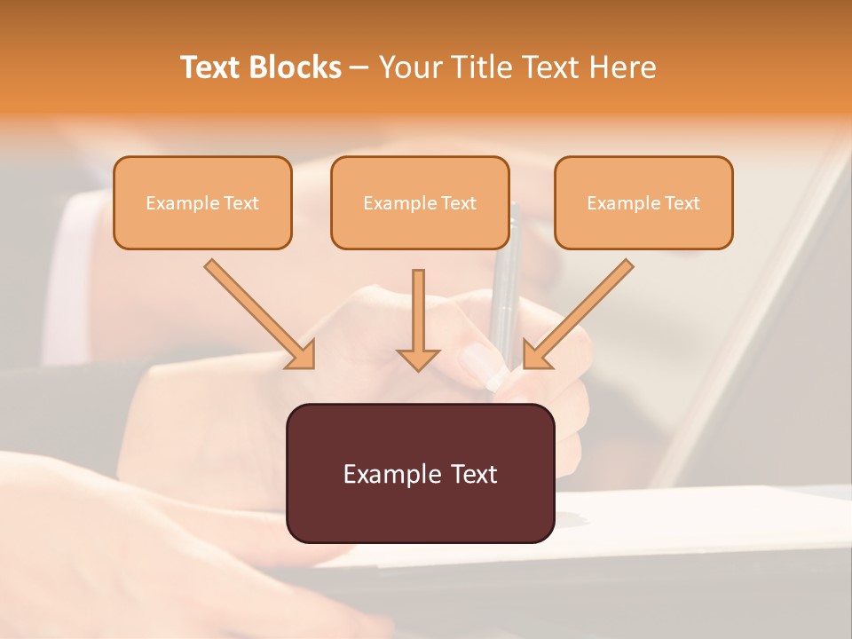 Modern Determination Support PowerPoint Template