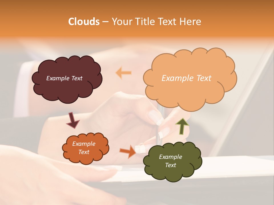 Modern Determination Support PowerPoint Template