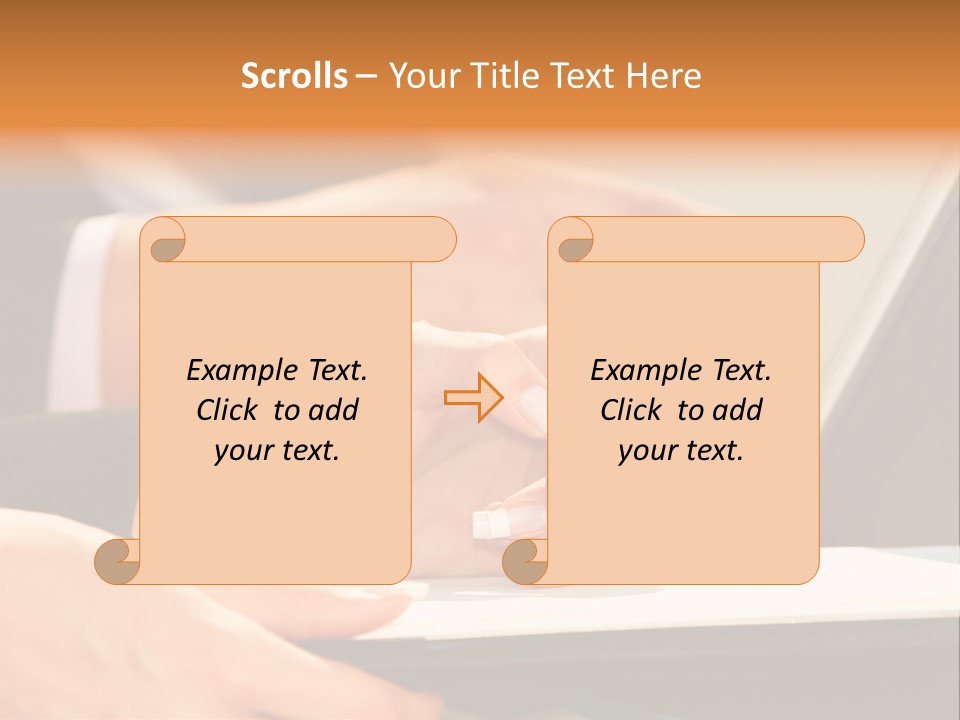 Modern Determination Support PowerPoint Template