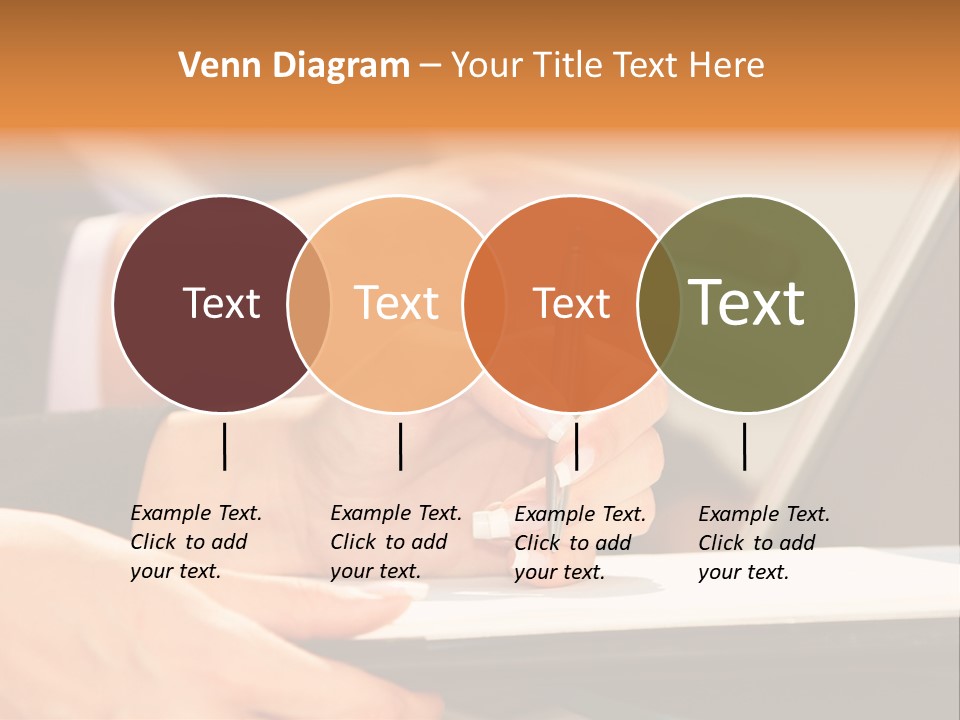 Modern Determination Support PowerPoint Template