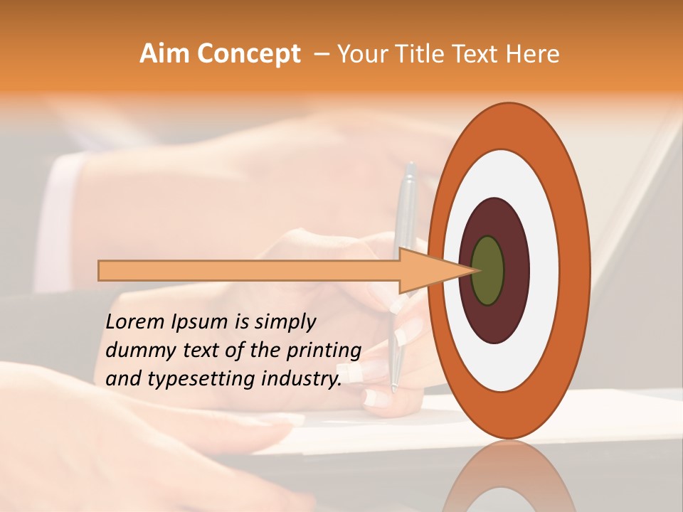 Modern Determination Support PowerPoint Template