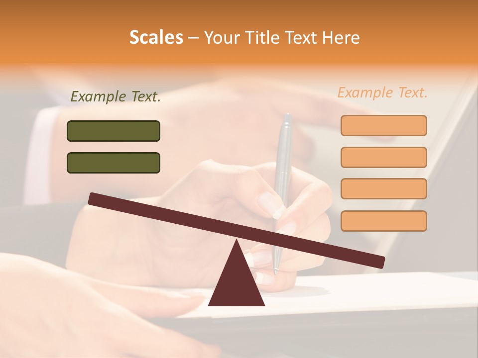 Modern Determination Support PowerPoint Template