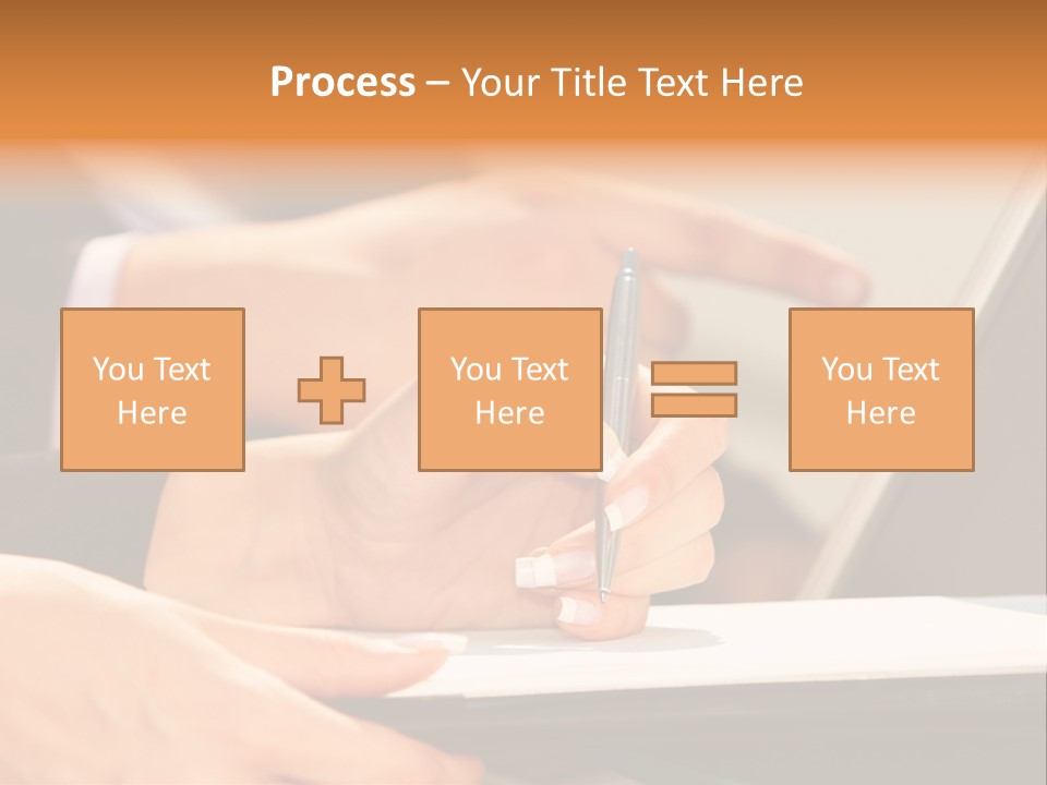Modern Determination Support PowerPoint Template