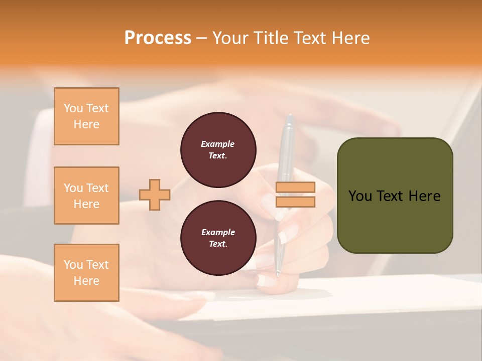 Modern Determination Support PowerPoint Template