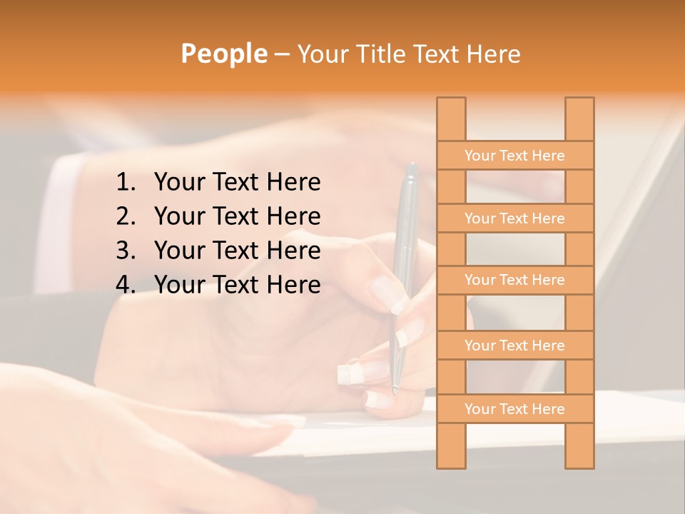 Modern Determination Support PowerPoint Template