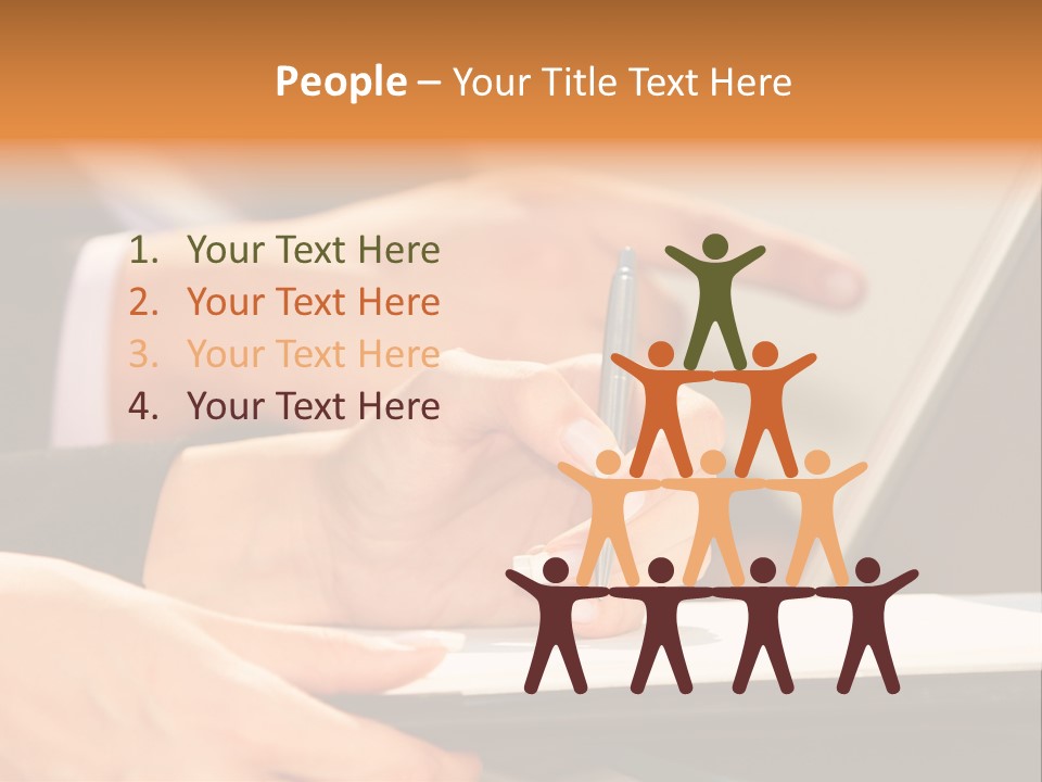 Modern Determination Support PowerPoint Template