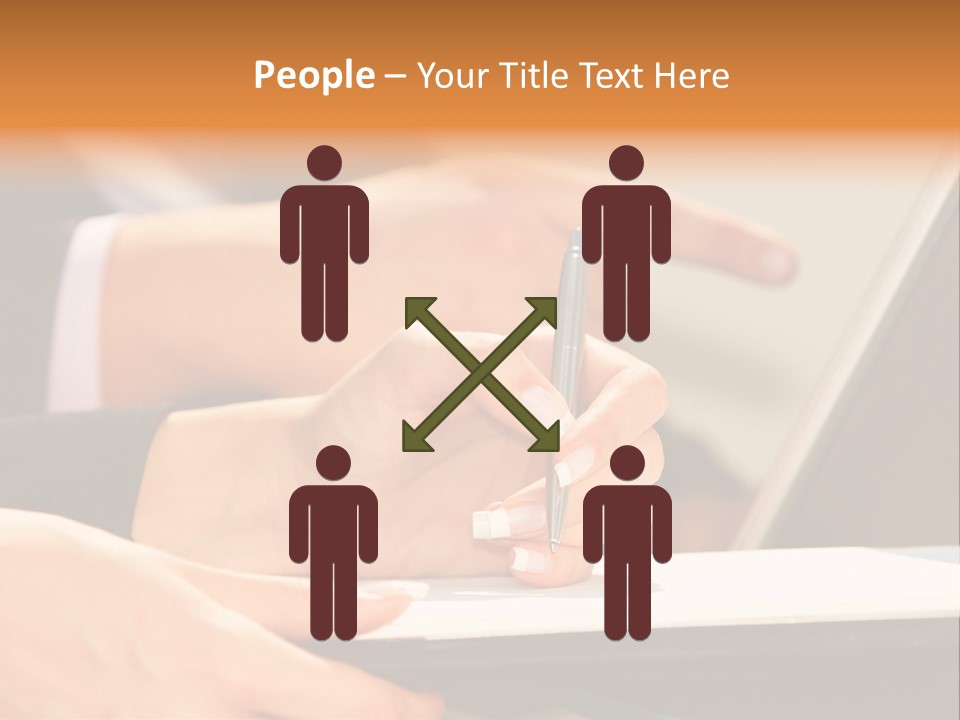 Modern Determination Support PowerPoint Template