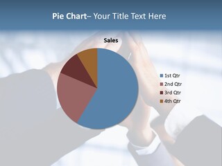 A Group Of People Putting Their Hands Together PowerPoint Template