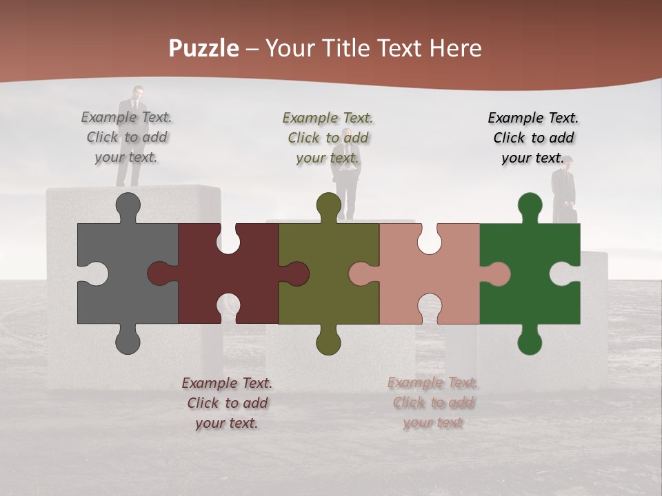Career Group Excel PowerPoint Template