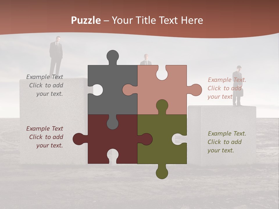 Career Group Excel PowerPoint Template