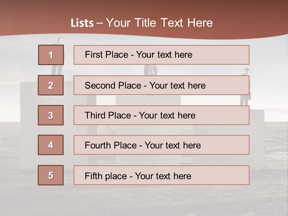 Career Group Excel PowerPoint Template
