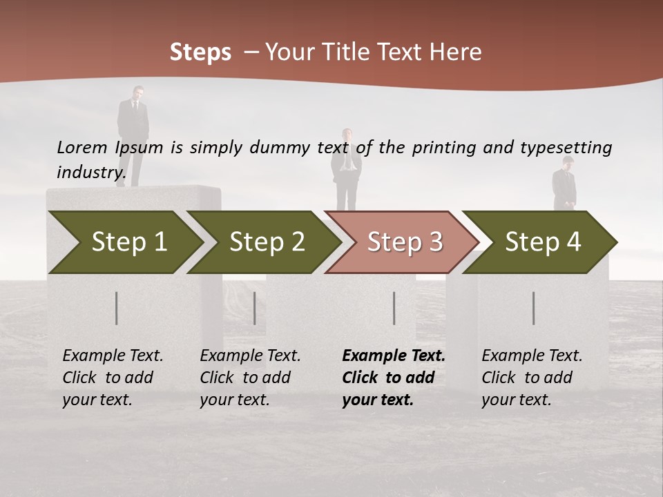 Career Group Excel PowerPoint Template