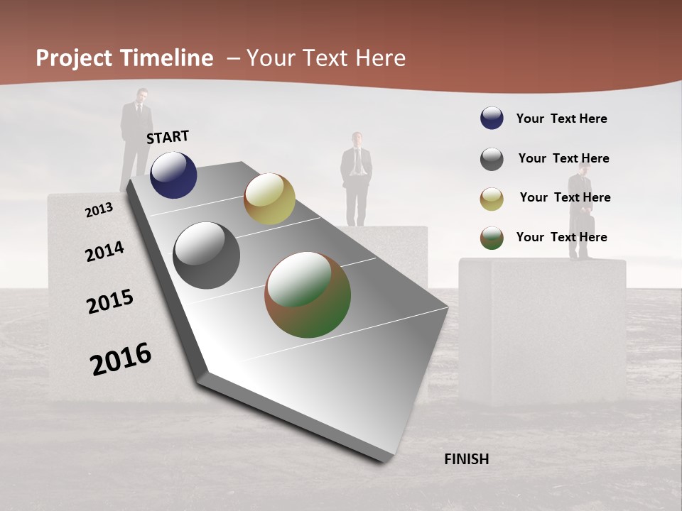 Career Group Excel PowerPoint Template