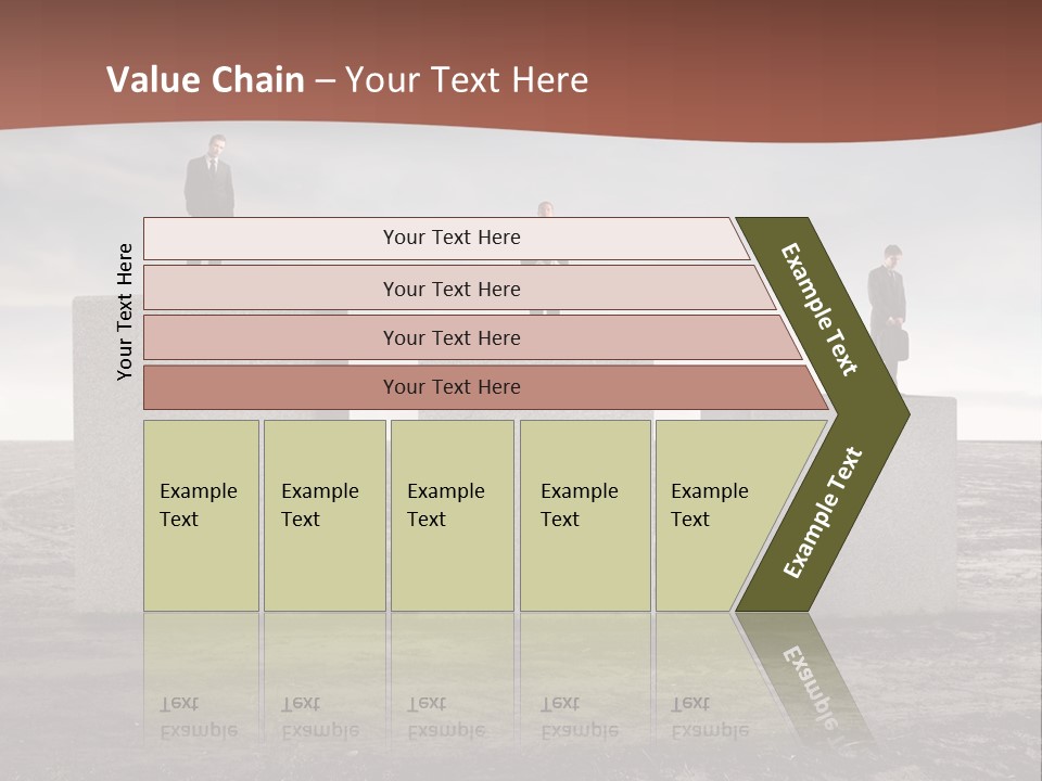 Career Group Excel PowerPoint Template