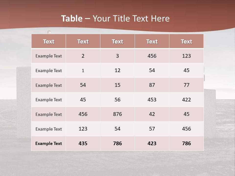 Career Group Excel PowerPoint Template