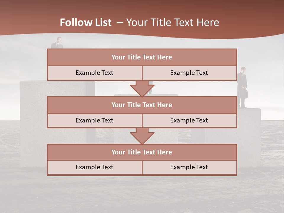 Career Group Excel PowerPoint Template