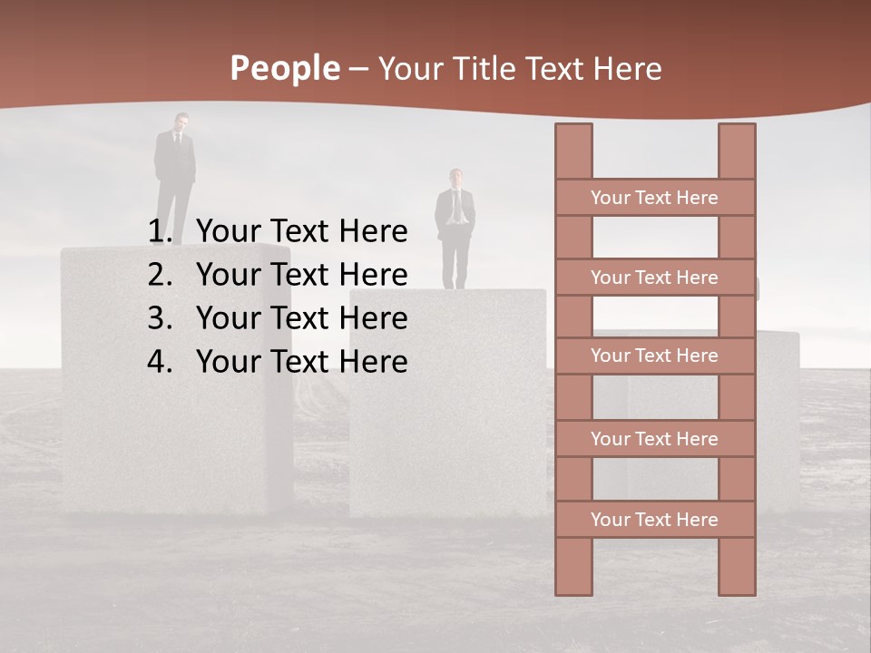 Career Group Excel PowerPoint Template